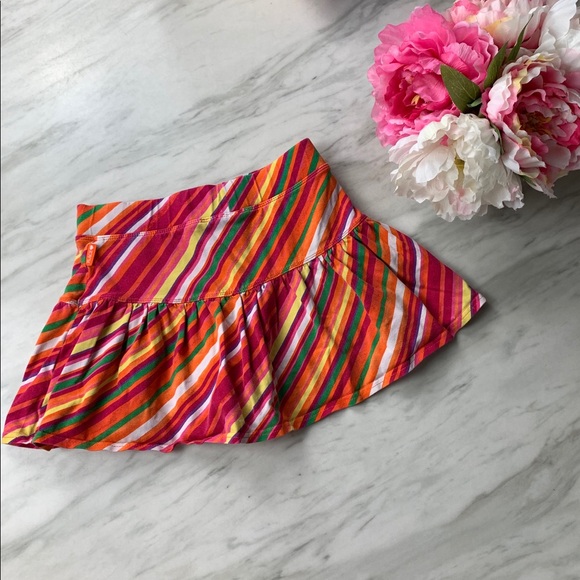 Girls striped skort - Picture 2 of 3